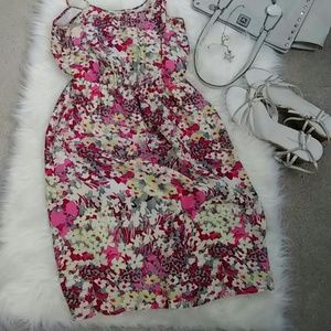 Banana republic floral sun dress XS